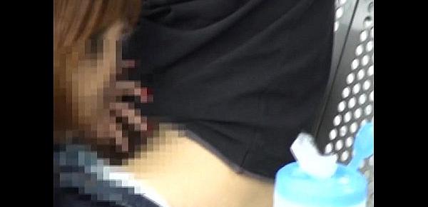  Subtitled Japanese public blowjob and streaking in train